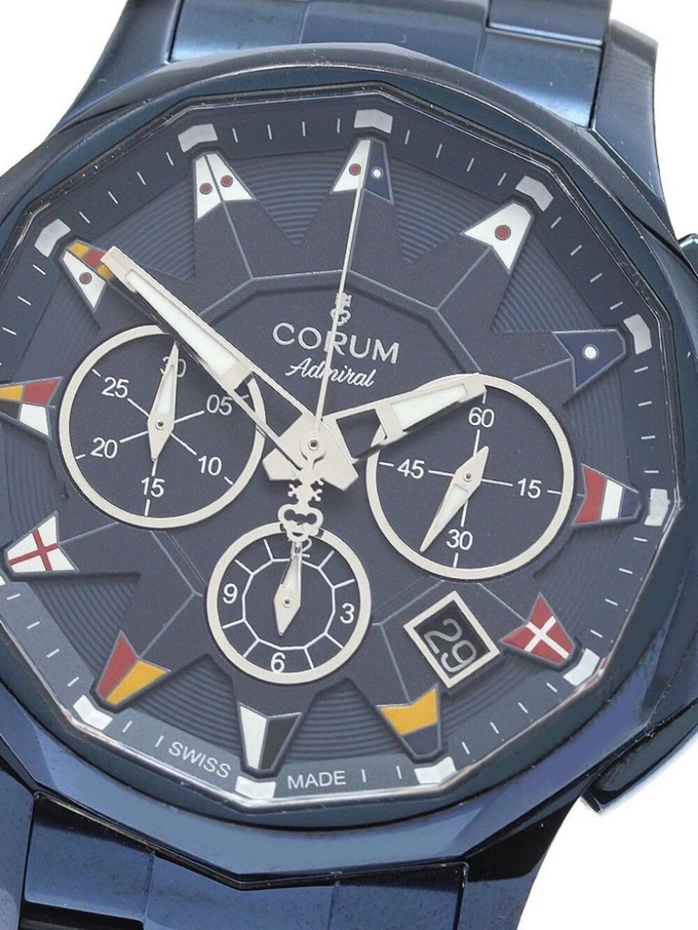 CORUM Admiral Chronograph Navy Dial Automatic Men's Watch_944232